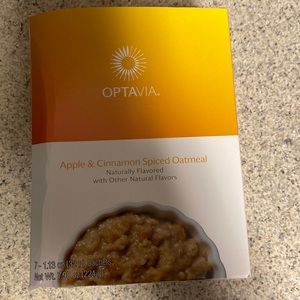 Optavia Apples and Cinnamon spiced Oatmeal exp 05/2023 7 packets